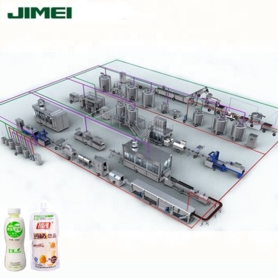 Complete automatic dry milk powder production line(Shanghai Jimei)