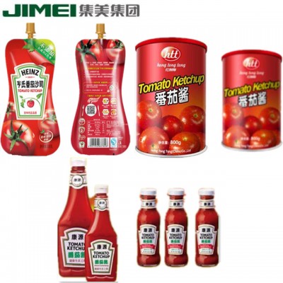 fruit jam paste processing line production machines