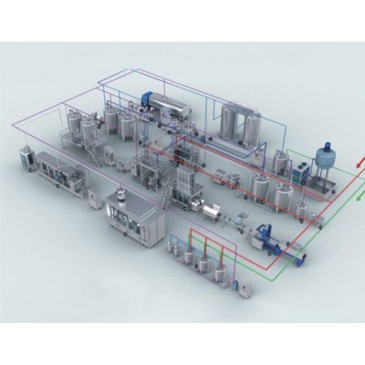 complete baby milk powder production line/milk machine