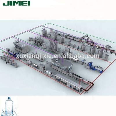 Complete pure water and mineral water machine production line plant