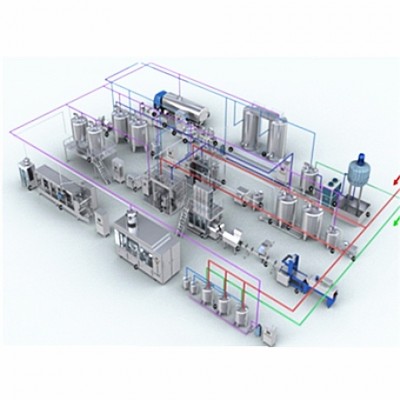 Dairy production making line processing plant(Shanghai Jimei)