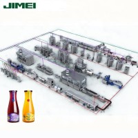 Automatic fresh juice production line/juice machine