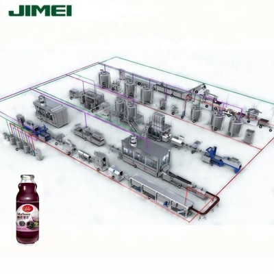 Automatic fruit juice processing machinery/juice machine